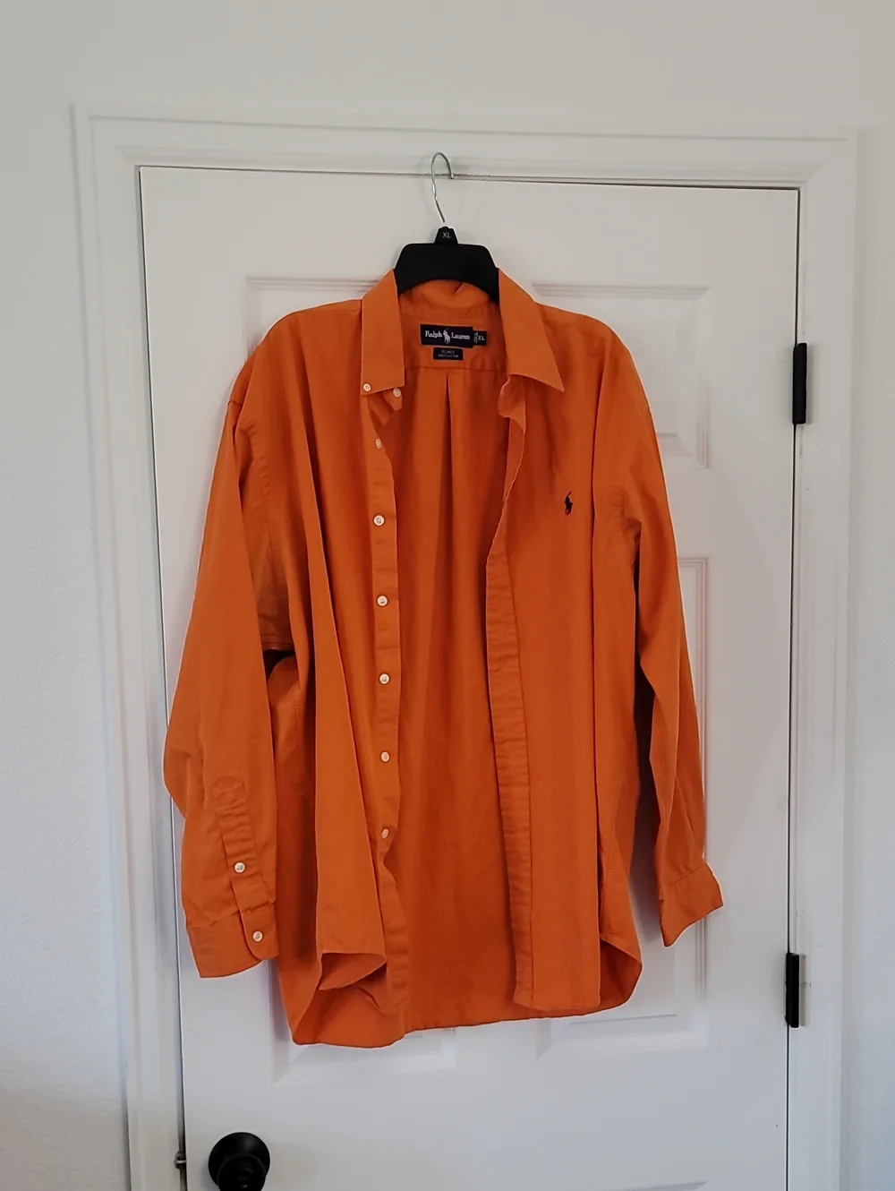 Polo by Ralph Lauren Orange Long-Sleeve Button-Down Shirt